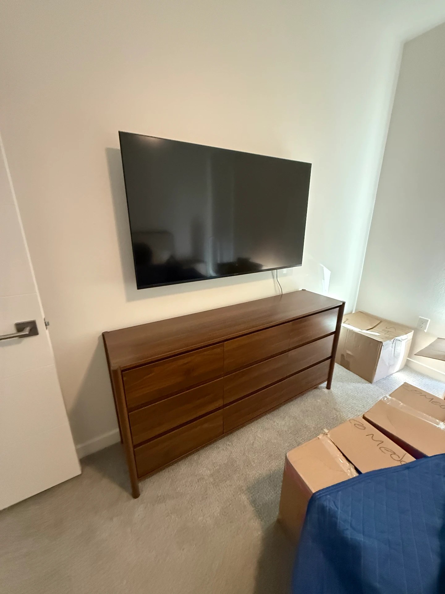 TV & Art Mounting project in Las Vegas