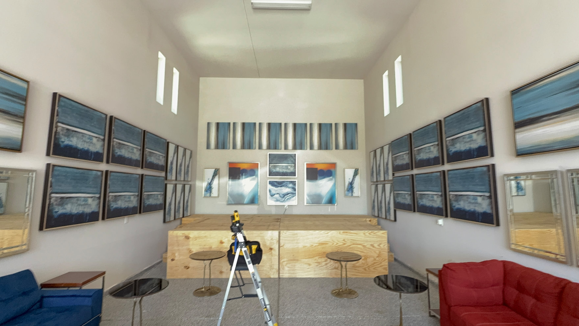 TV & Art Mounting project in Las Vegas