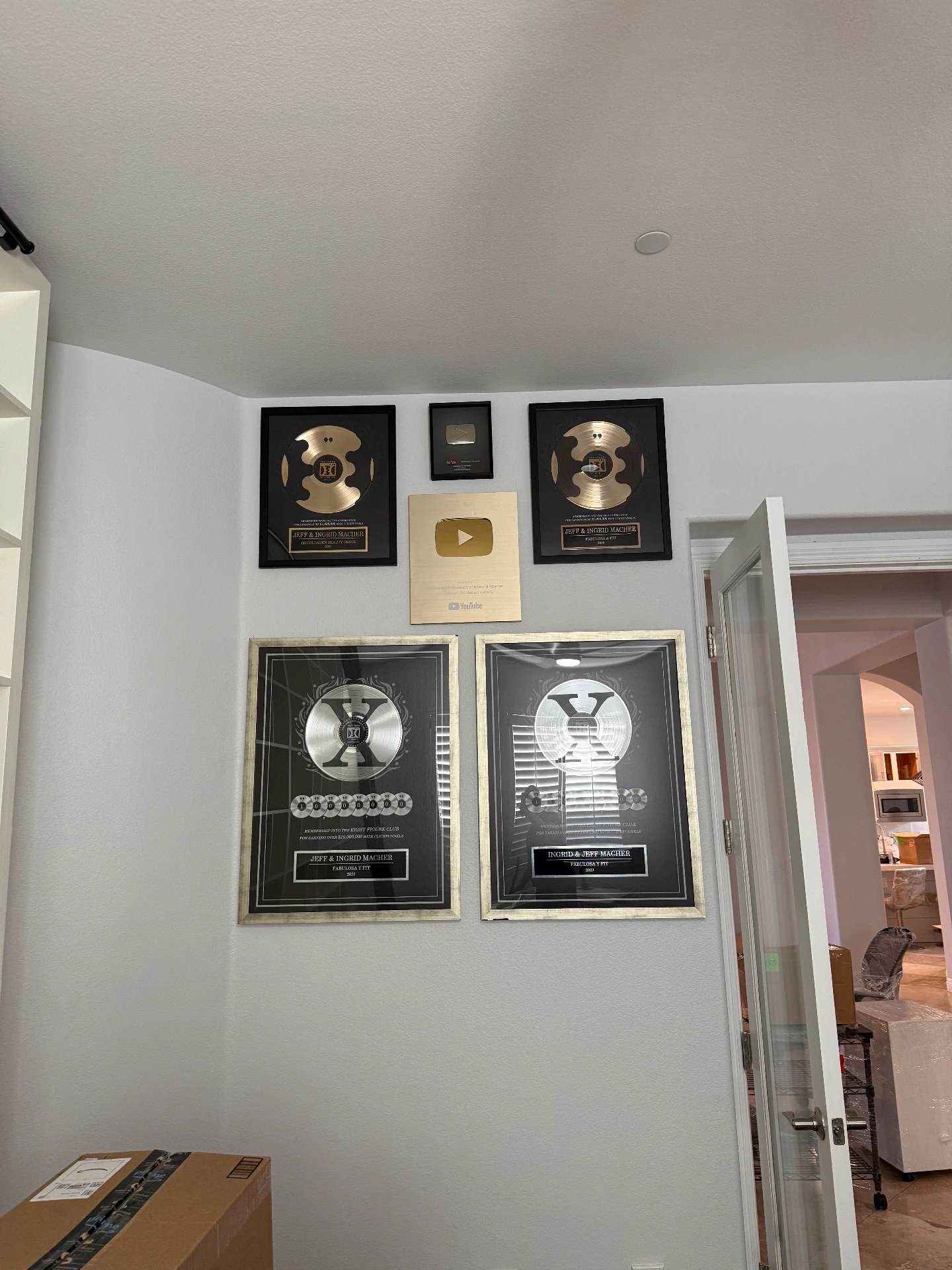 TV & Art Mounting project in Las Vegas